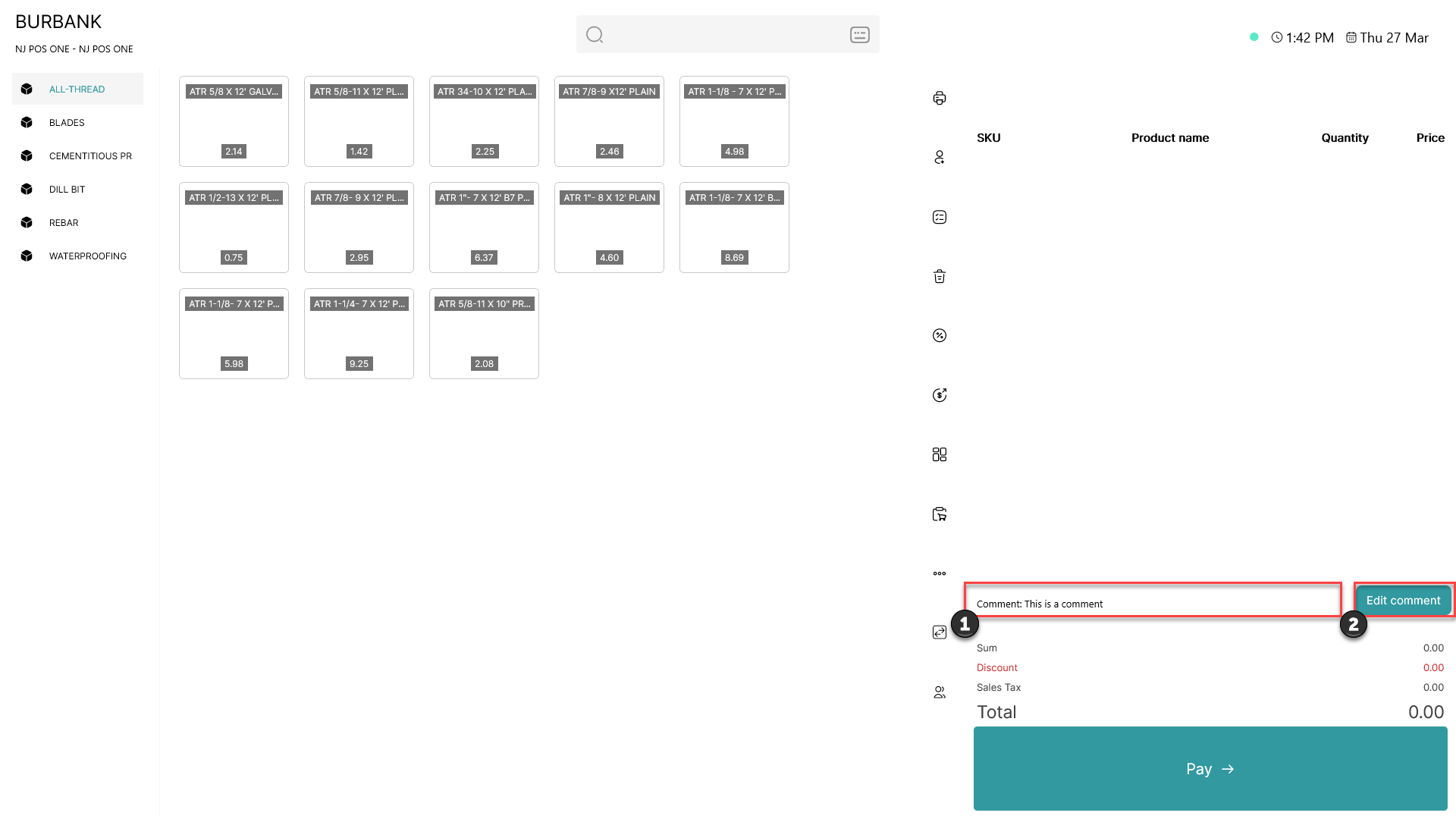 How to - Add a comment to a receipt – POSONE365