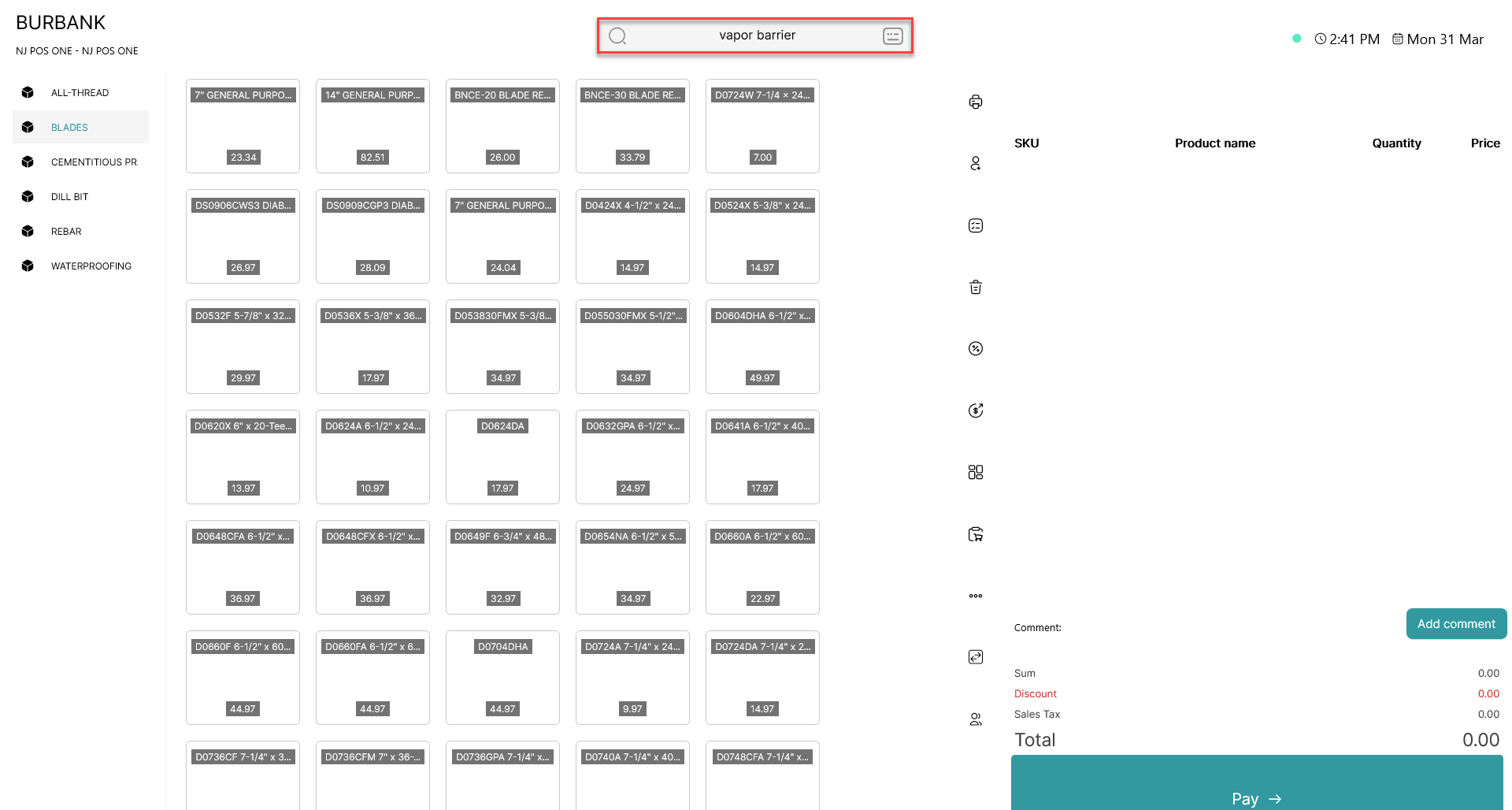 How to - Search for a product – POSONE365