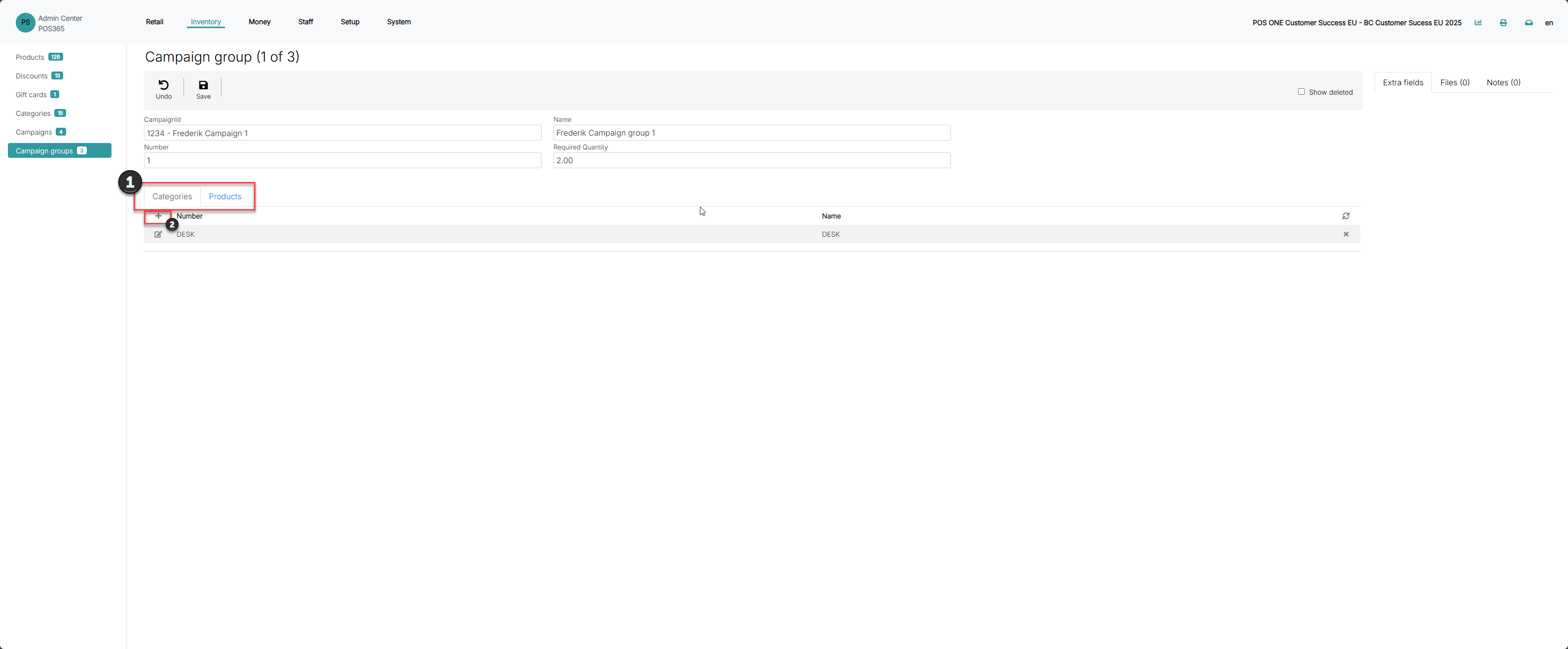 How to - Create a campaign – POSONE365
