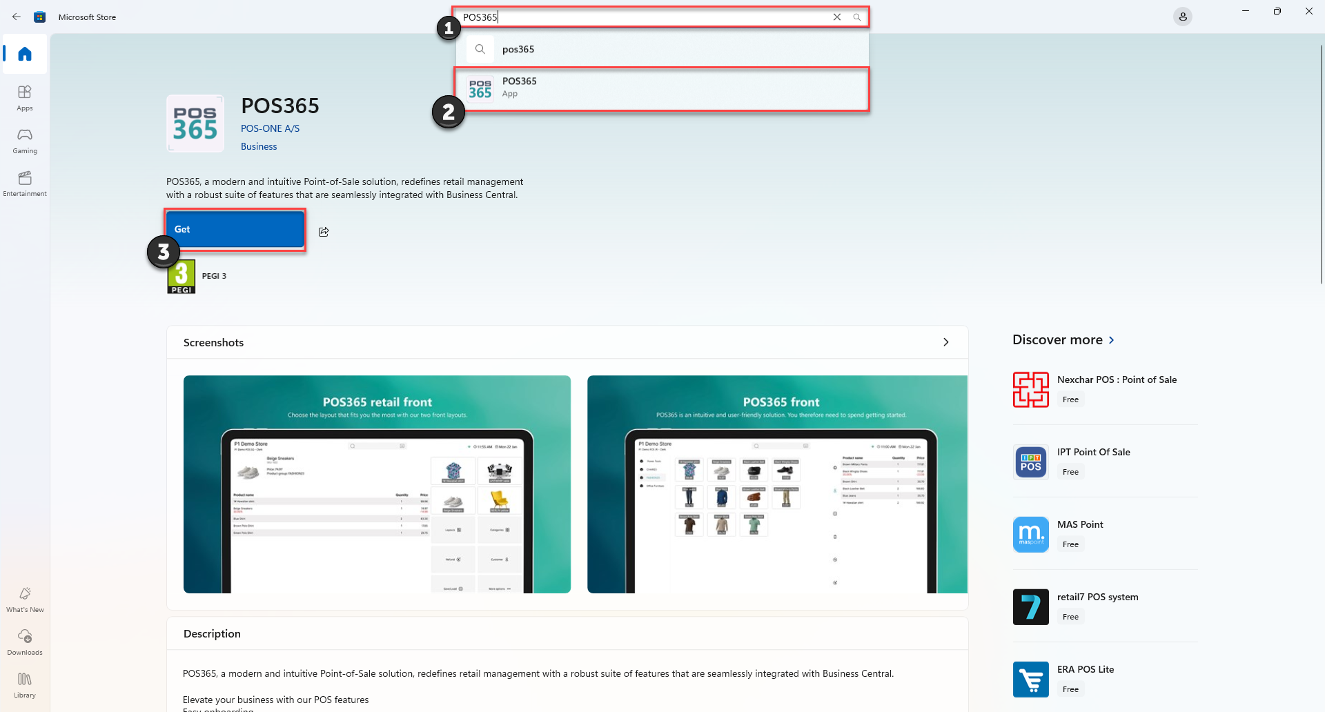 Download and set up the POS365 app – POSONE365